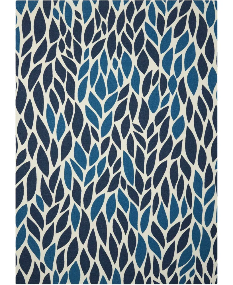 Long Street Looms Backyard BAC094 4'4" x 6'3" Outdoor Area Rug