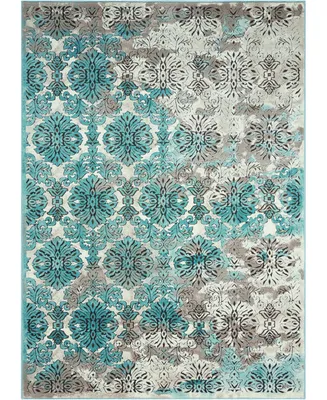 Long Street Looms Fate FAT05 Ivory 5'3" x 7'4" Area Rug