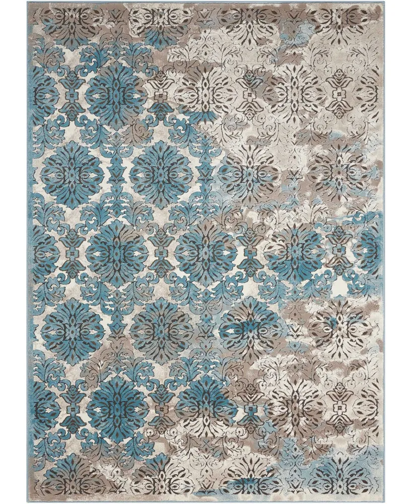 Long Street Looms Fate FAT05 Ivory 3'9" x 5'9" Area Rug