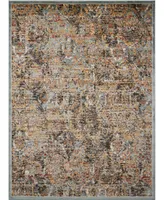 Long Street Looms Modino MOD06 Blue 7'10" x 10'10" Area Rug