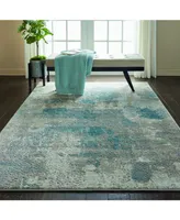 Long Street Looms Fate FAT07 Ivory 3'9" x 5'9" Area Rug