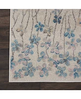 Long Street Looms Peace PEA04 2'3" x 7'3" Runner Rug
