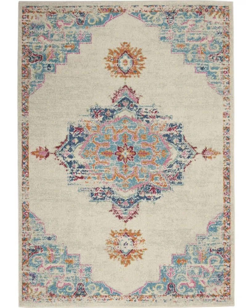 Long Street Looms Zeal ZEA24 Gray 3'9" x 5'9" Area Rug