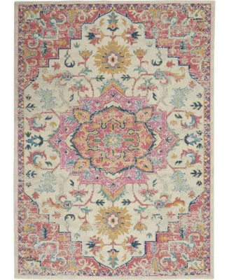 Long Street Looms Zeal ZEA25 Ivory 3'9" x 5'9" Area Rug