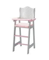 Olivia's Little World Polka Dots Princess Baby Doll High Chair