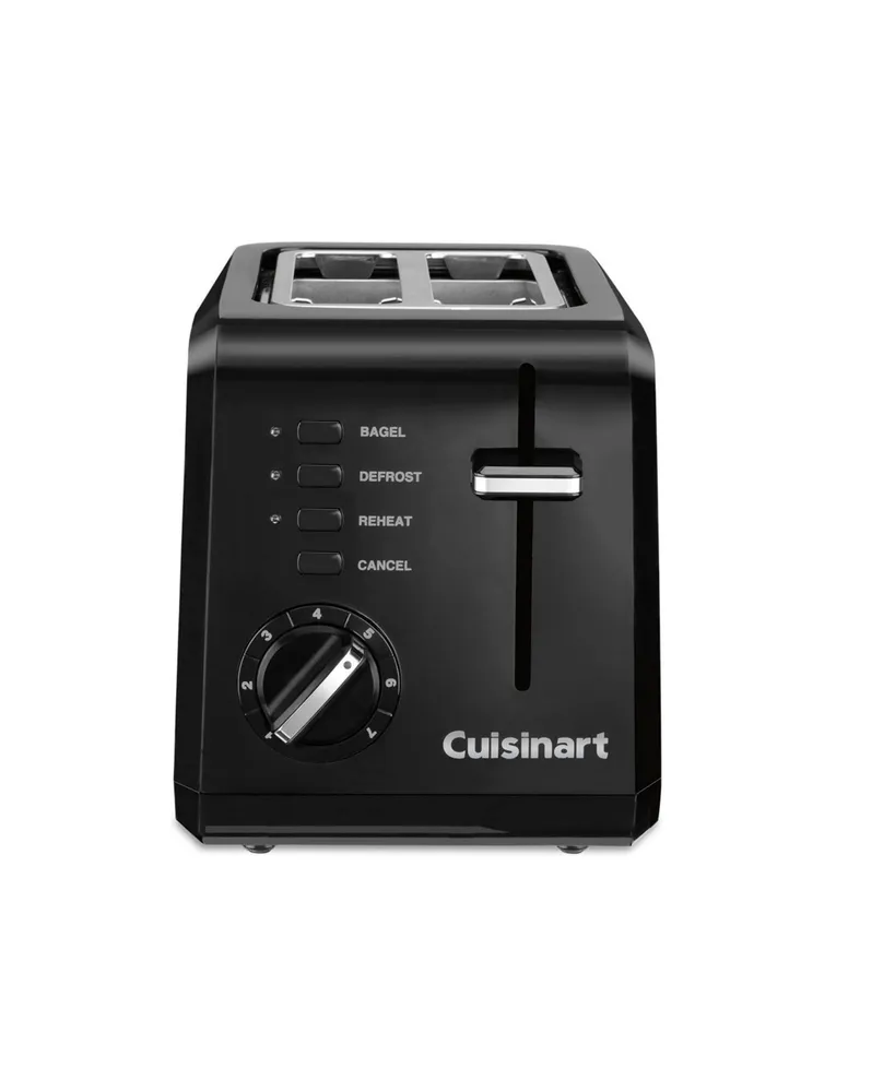 Cuisinart Cpt-122BK 2 Slice Compact Toaster