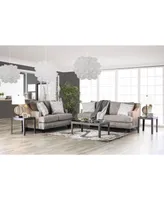 Furniture of America Corinda Upholstered Love Seat