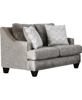 Furniture of America Corinda Upholstered Love Seat