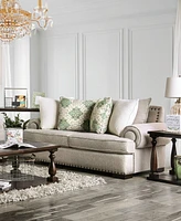 Furniture of America Sprell Upholstered Love Seat