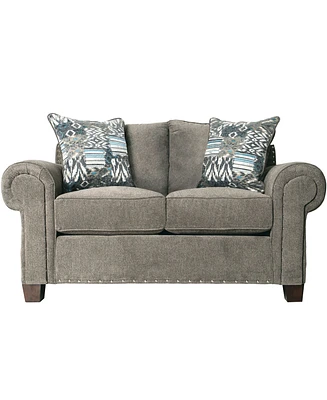 Furniture of America Brendall Upholstered Love Seat