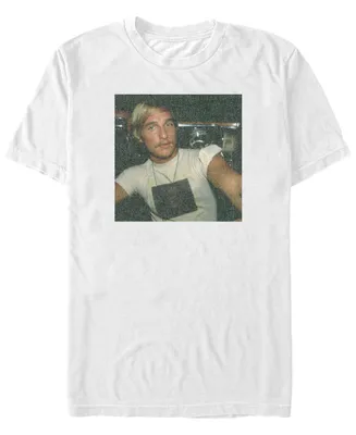 Fifth Sun Dazed and Confused Men's David Wooderson Retro Photograph Short Sleeve T-Shirt