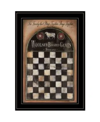 Trendy Decor 4u Woolsey Board Game By Pam Britton Ready To Hang Framed Print Collection