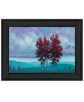 Trendy Decor 4u Two Red Trees By Tim Gagnon Ready To Hang Framed Print Collection