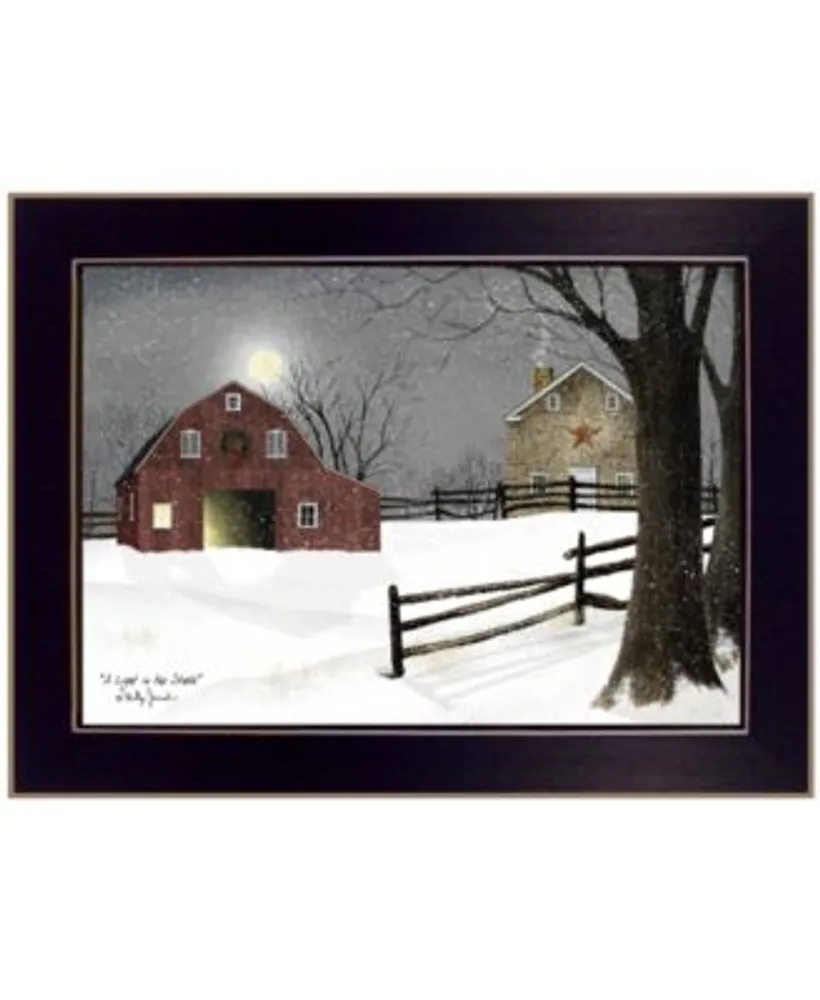 Trendy Decor 4u Light In The Stable By Billy Jacobs Ready To Hang Framed Print Collection