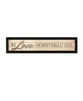 Trendy Decor 4u Love Unconditionally By Lauren Rader Printed Wall Art Ready To Hang Collection