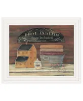 Trendy Decor 4u Hot Bath By Pam Britton Ready To Hang Framed Print Collection