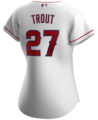 Nike Los Angeles Angels Women's Mike Trout Official Player Replica Jersey