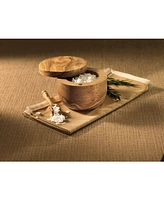 Berard Handcrafted Olive Wood Salt Keeper