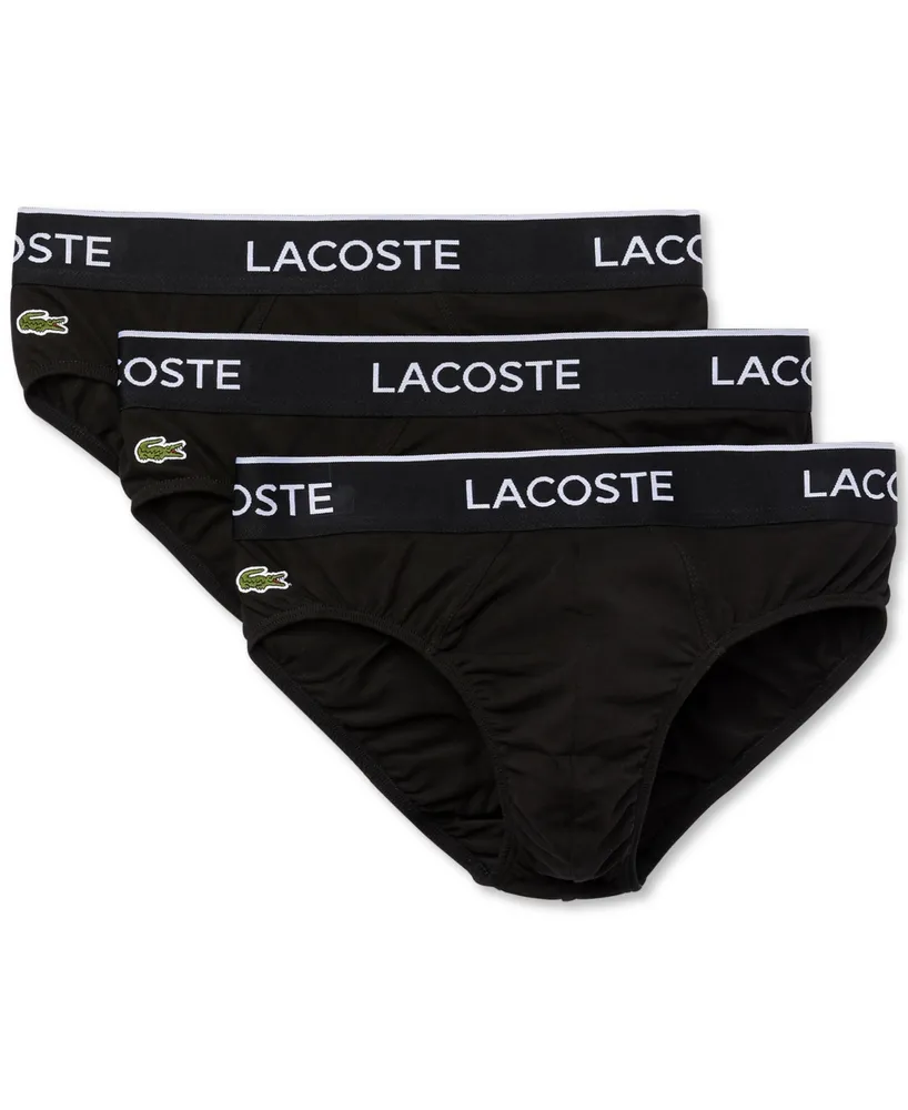 Lacoste Men's 3-Pk. Stretch Briefs