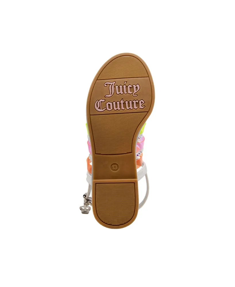 Juicy Couture Little and Big Girls Cambria Way Sandals