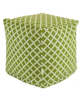 Majestic Home Goods Ottoman Pouf Cube 17" x