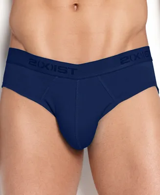 2(x)ist Men's Essential 3 Pack No Show Brief