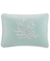 Harbor House Coastline Embroidered Decorative Pillow