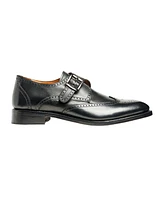 Anthony Veer Men's Roosevelt Iii Single Monkstrap Wingtip Goodyear Dress Shoes