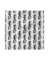 Ambesonne Pineapple Set of 4 Napkins