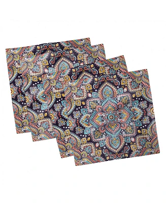 Ambesonne Ethnic Set of 4 Napkins