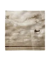 Ambesonne Vintage-Like Airplane Set of 4 Napkins