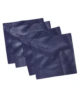 Ambesonne Marine Motif Set of 4 Napkins