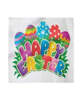 Ambesonne Easter Set of 4 Napkins