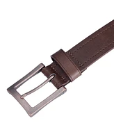 Mio Marino Men's Tawny Casual Prong Belt