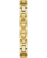 Guess Women's Gold-Tone Stainless Steel Semi-Bangle Bracelet Watch 30mm