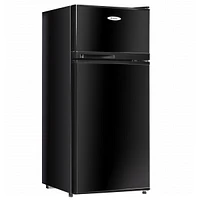 Costway 2 Doors 3.4 cu ft. Unit Compact Mini Refrigerator Freezer Cooler