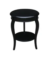 International Concepts Cambria Round End Table