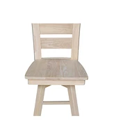 International Concepts Tuscany Counter height Stool with Swivel and Auto Return