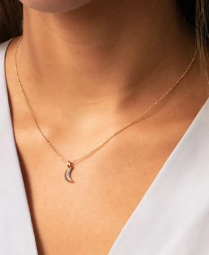 Alex Woo Mini Charm Pendant Collection In Sterling Silver 14k Gold