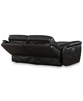 Lenardo 2-Pc. Leather Sofa with 2 Power Recliners, Created for Macy's