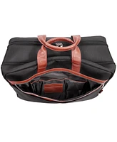 McKlein Wellington 21" Two-Tone Dual-Compartment Laptop Tablet Carry-All Duffel