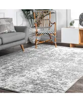 nuLoom Smoky Misty Shades Deedra Gray 5' x 8' Area Rug