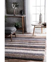 nuLoom Zoomy Hand Tufted Classie 5' x 8' Area Rug