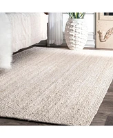 nuLoom Natura Hand Woven Rigo 4' x 6' Area Rug