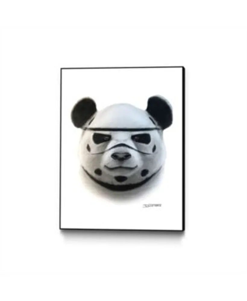 Eyes On Walls Dino Tomic Panda Art Block Framed