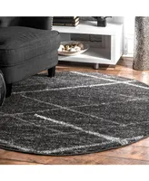 nuLoom Smoky Contemporary Thigpen 4' x 6' Area Rug