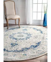 nuLoom Bodrum Vintage-Inspired Persian Verona 6'7" x 9' Area Rug