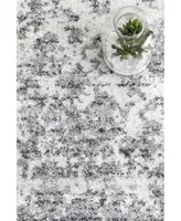 nuLoom Smoky Misty Shades Deedra Gray 4' x 6' Area Rug