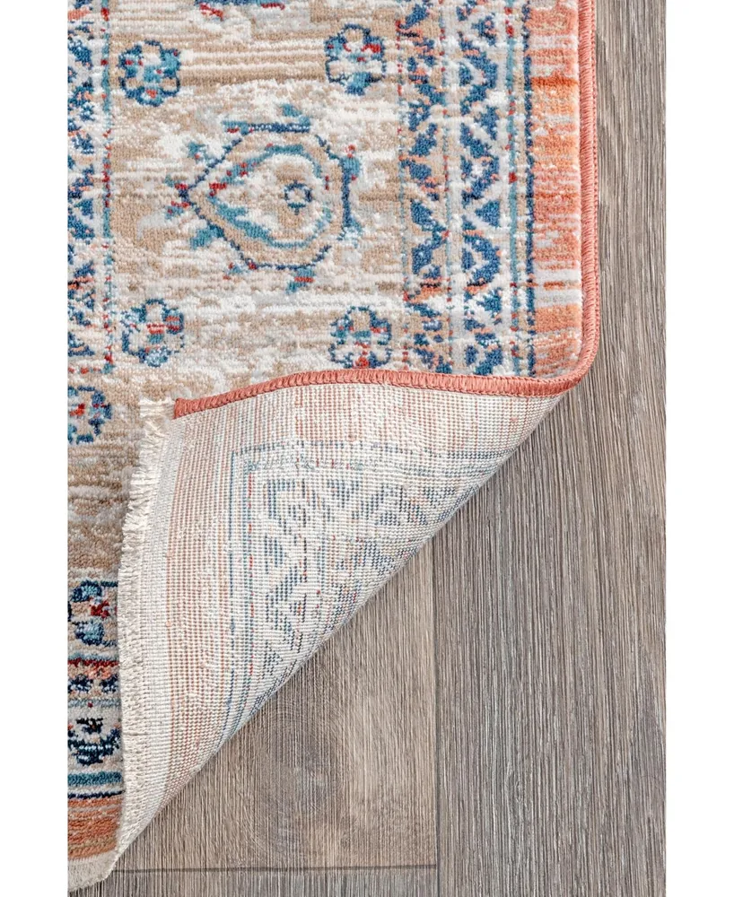 nuLoom Selina Noreen Oriental Beige 4' x 6' Area Rug