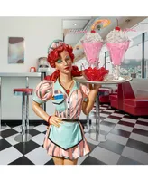 Design Toscano Retro Rosie Diner Dame Serving Table Statue